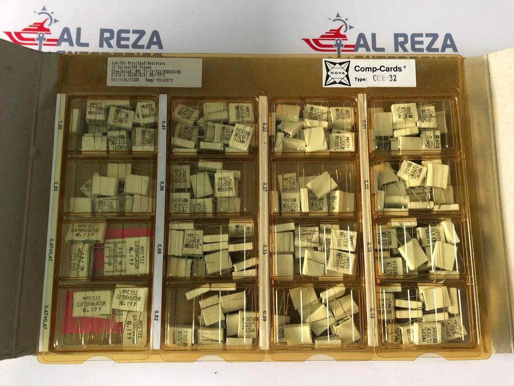 NOVA CCR-32 COMP-CARDS LOW OHM METAL BAND RESISTORS