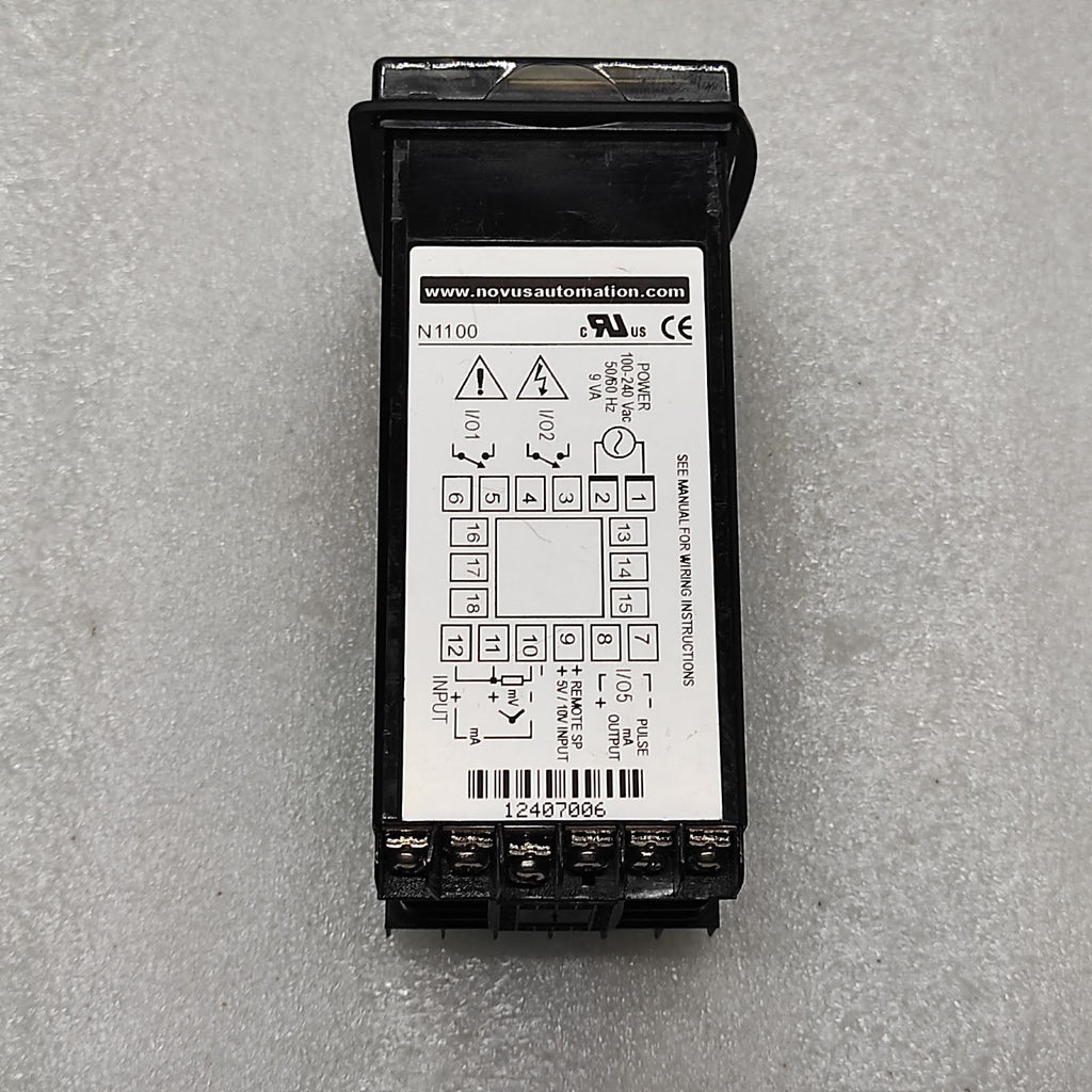NOVUS N1100 UNIVERSAL CONTROLLER 100-240VAC