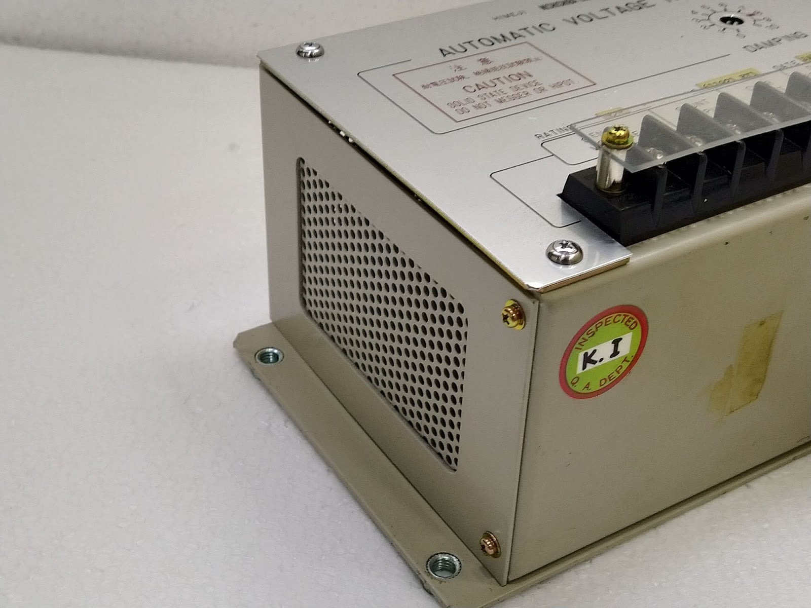 NSDK Nishishiba Electric VZRAB-1S(P) Automatic Voltage Regulator VZRAB AVR
