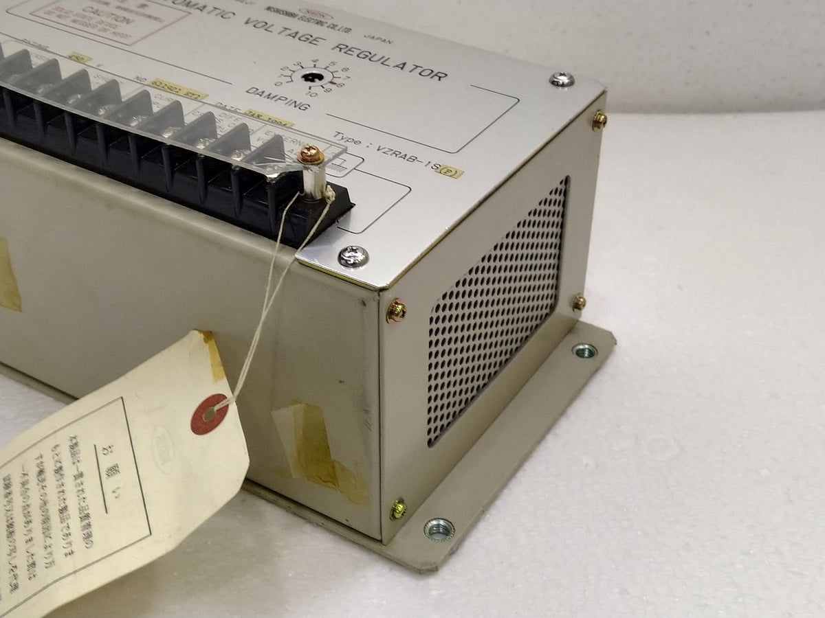 NSDK Nishishiba Electric VZRAB-1S(P) Automatic Voltage Regulator VZRAB AVR