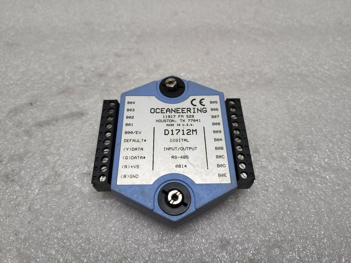 OCEANEERING D1712M DIGITAL INPUT/OUTPUT RS-485