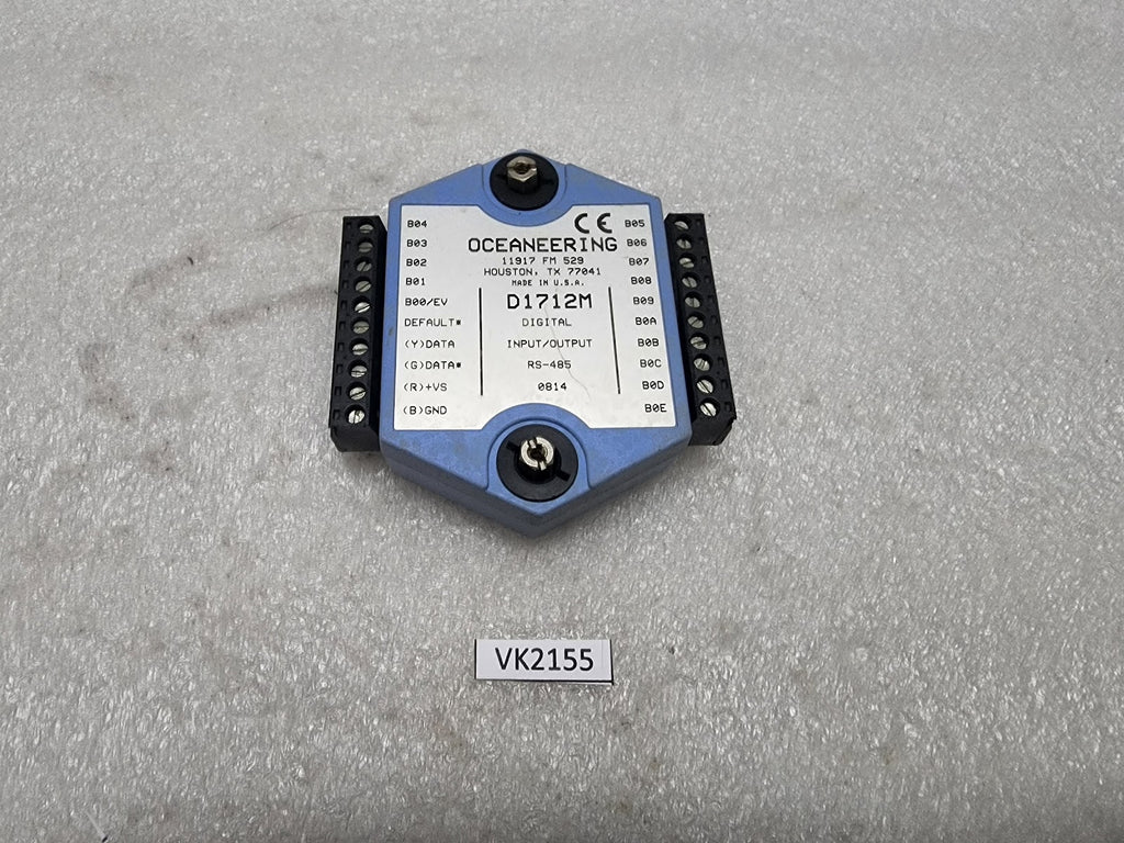 OCEANEERING D1712M DIGITAL INPUT/OUTPUT RS-485