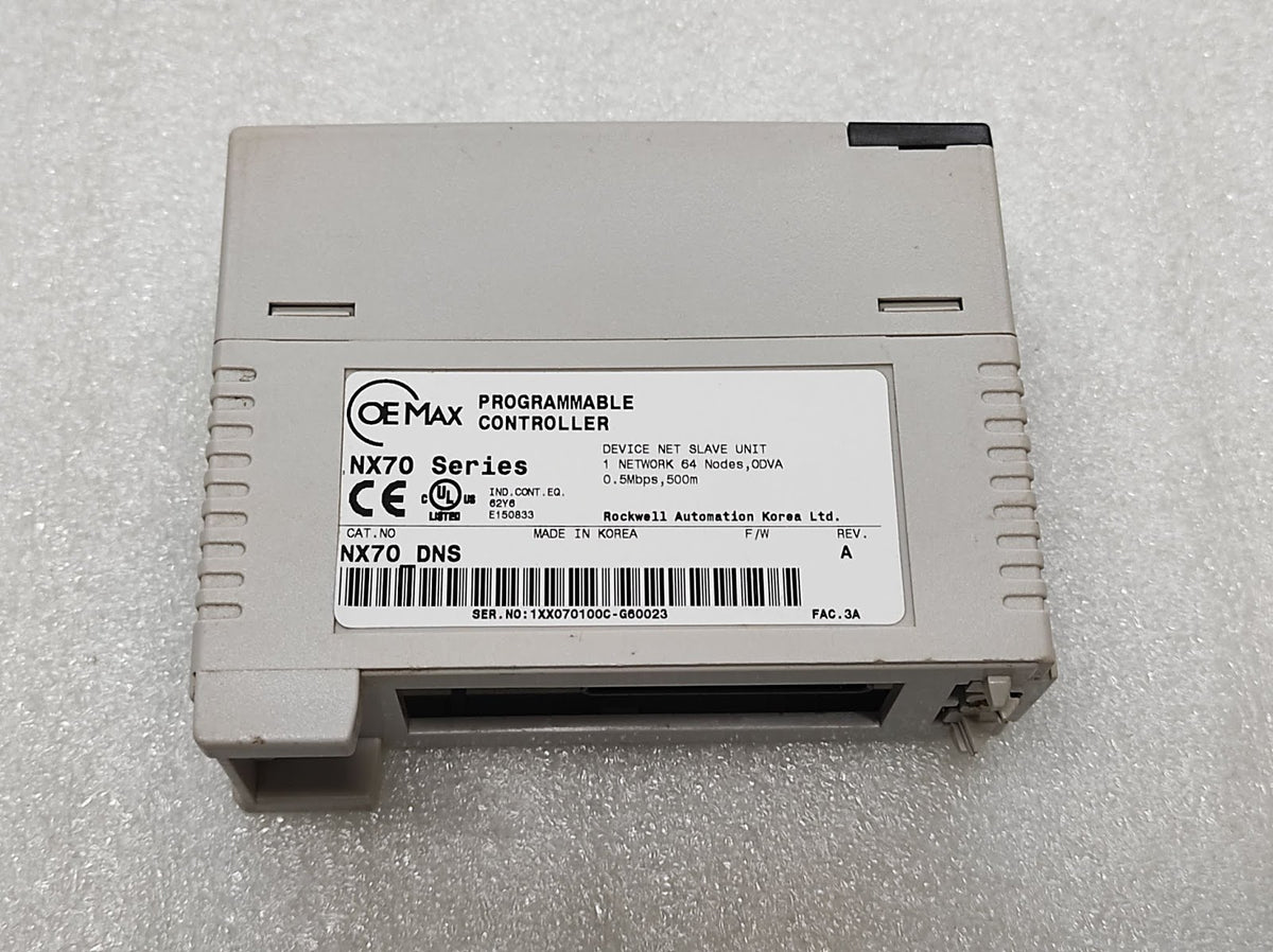 OE MAX NX70-DNS PROGRAMMABLE CONTROLLER