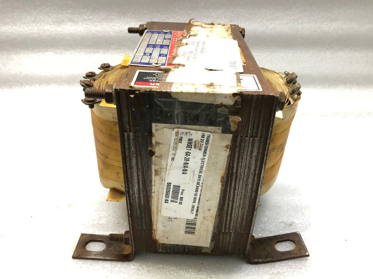 OLSUN TRANSFORMER 17826 129586-10 GP2.0DY-0 4/06 TRANSFORMER 2 KVA 6600550044 12