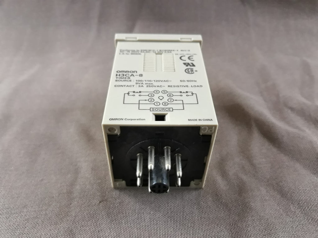 Omron H3CA-8 AC100/110/120 Solid State Timer 8 Pin