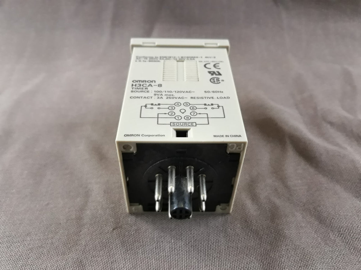 Omron H3CA-8 AC100/110/120 Solid State Timer 8 Pin