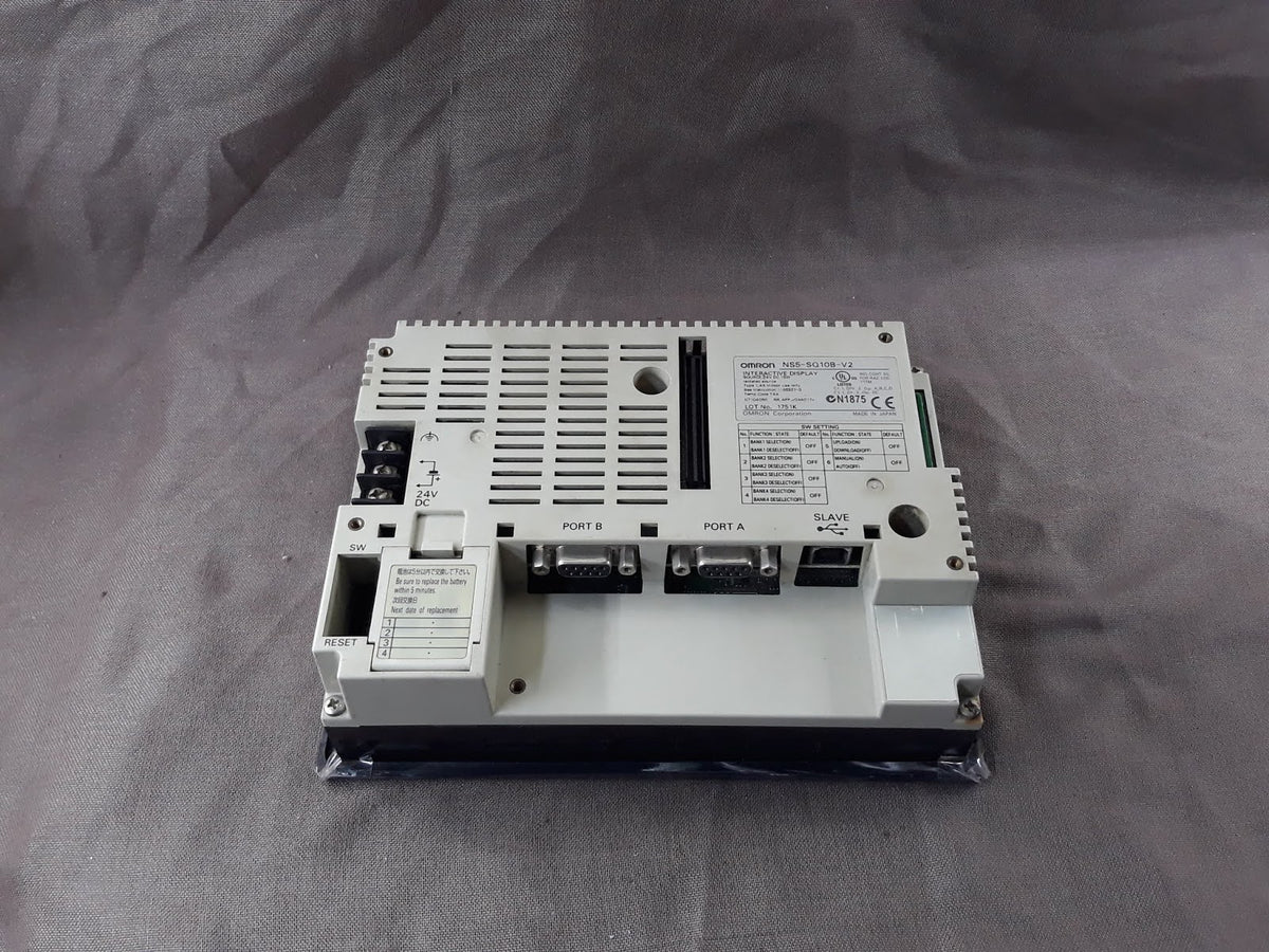 OMRON NS5-SQ10B-V2 INTERACTIVE DISPLAY 24VDC