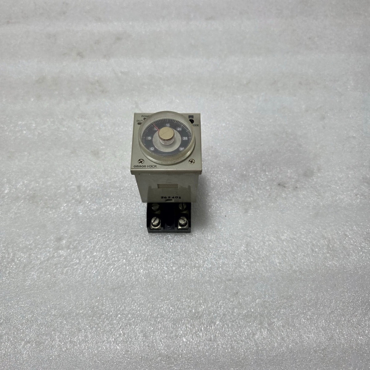 OMRON H3CR-A8 ANALOG TIMER RELAY | MULTI-RANGE TIME DELAY 100–240VAC / 100–125VD