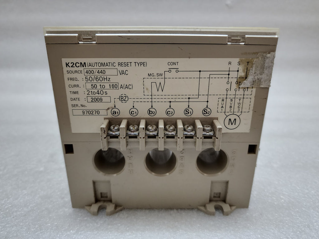 OMRON K2CM-4HA MOTOR RELAY 400-440VAC