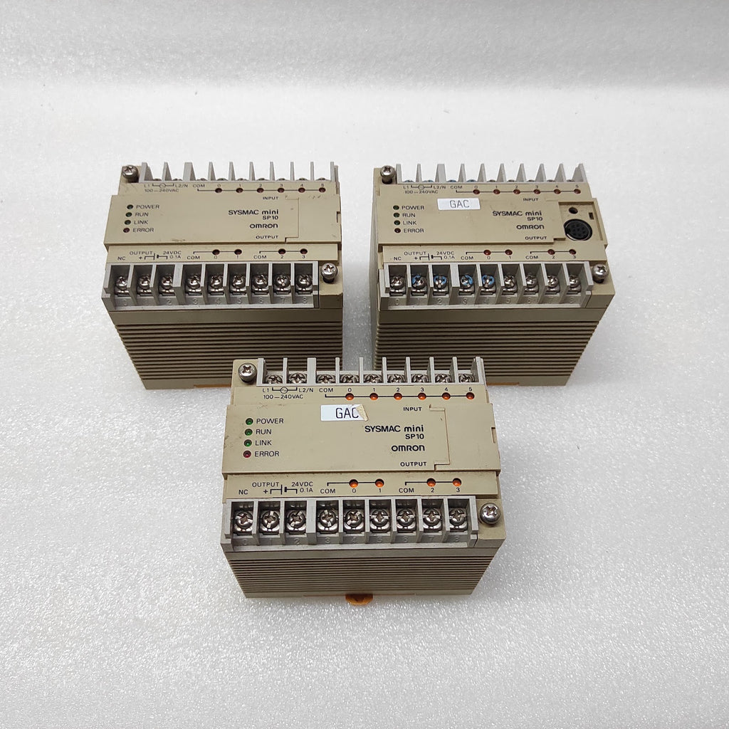 OMRON SP10-DR-A PROGRAMMABLE CONTROLLER 100-240VAC
