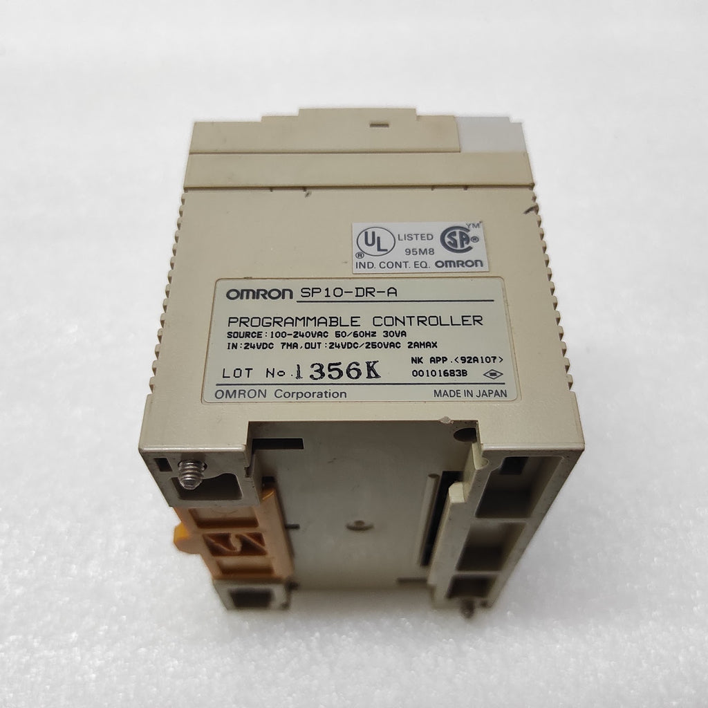 OMRON SP10-DR-A PROGRAMMABLE CONTROLLER 100-240VAC