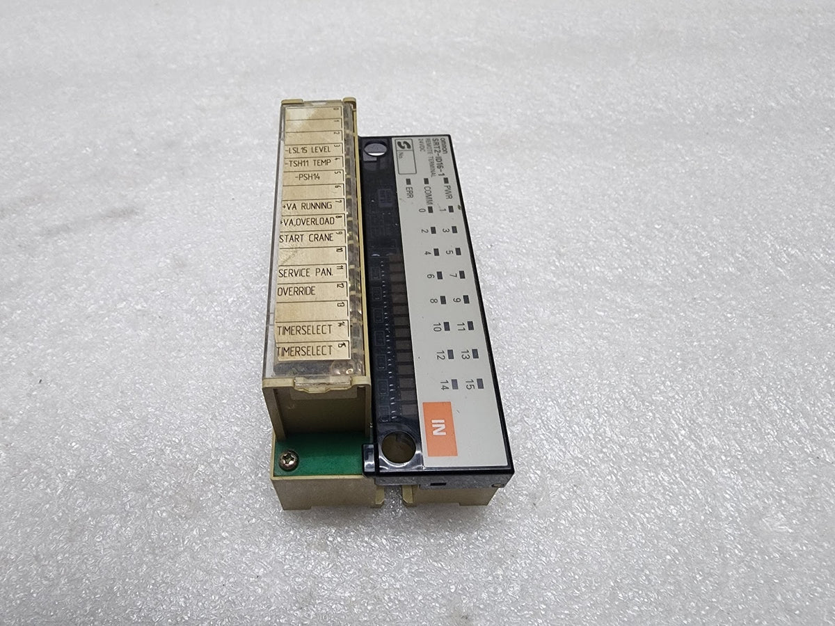 OMRON SRT2-ID16-1 REMOTE TERMINAL 24VDC