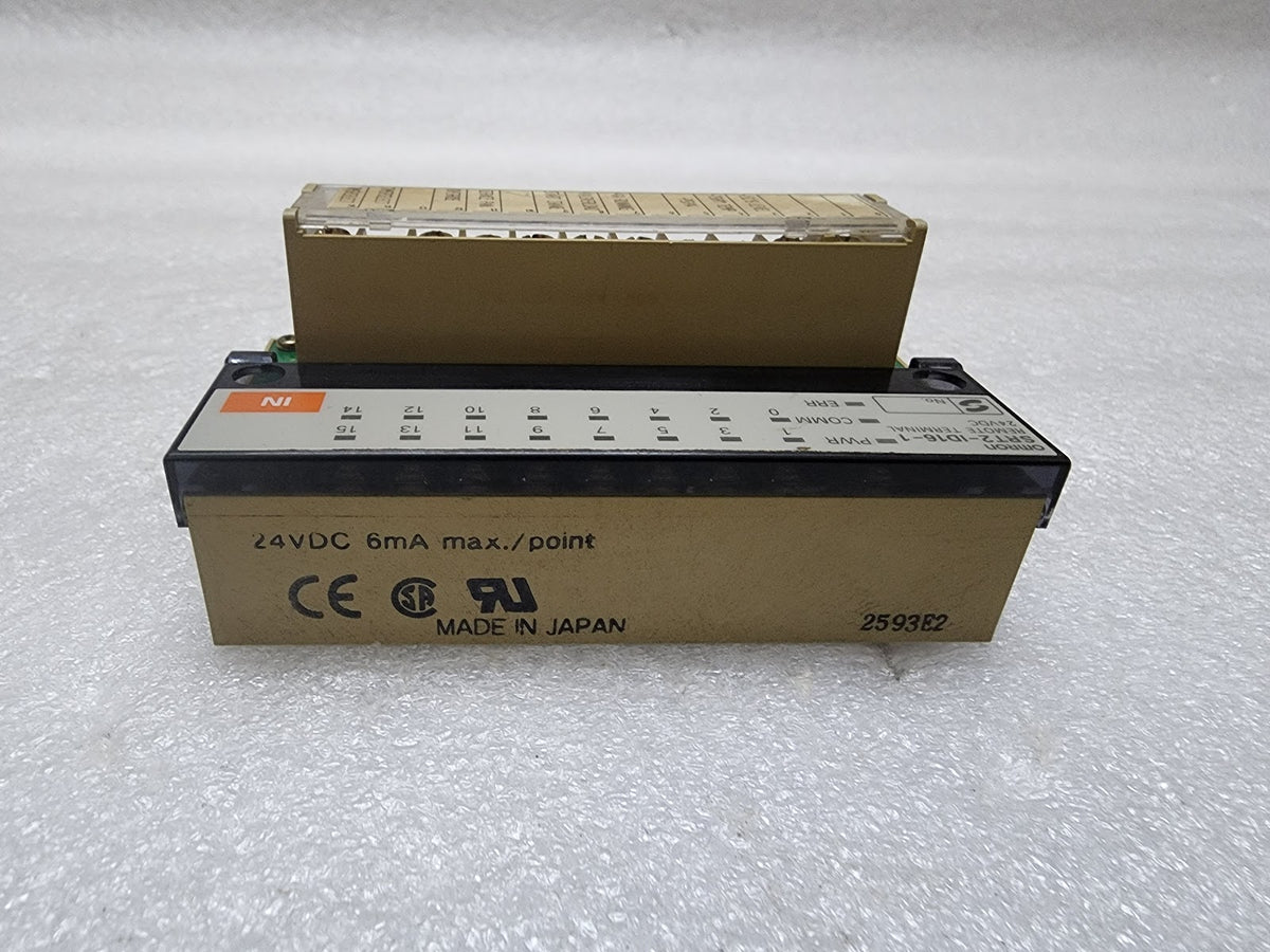 OMRON SRT2-ID16-1 REMOTE TERMINAL 24VDC
