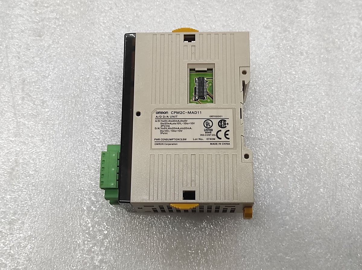 Omron CPM2C-MAD11 A/D D/A Unit