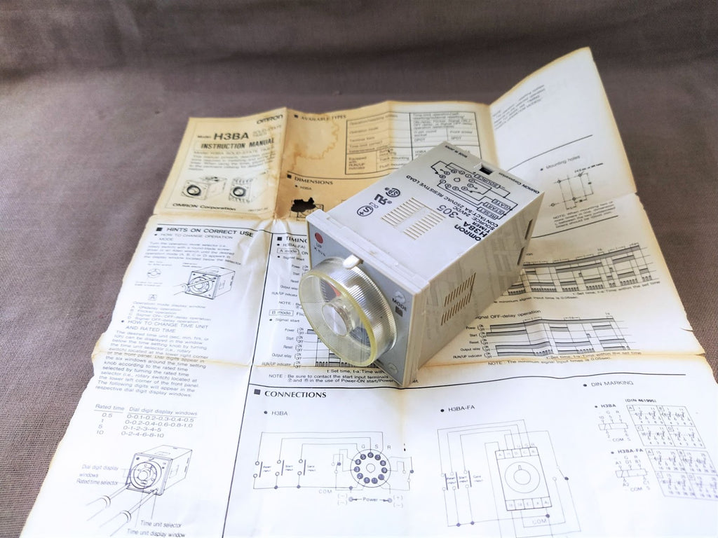 Omron H3BA-305 Timer 24VDC