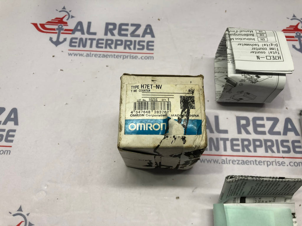 OMRON H7ET-NV TIME COUNTER  LOT OF 3 UNIT