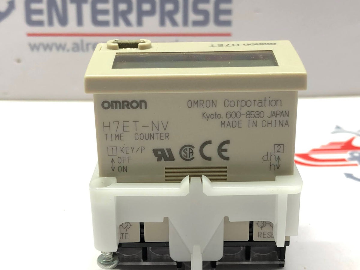 OMRON H7ET-NV TIME COUNTER  LOT OF 3 UNIT