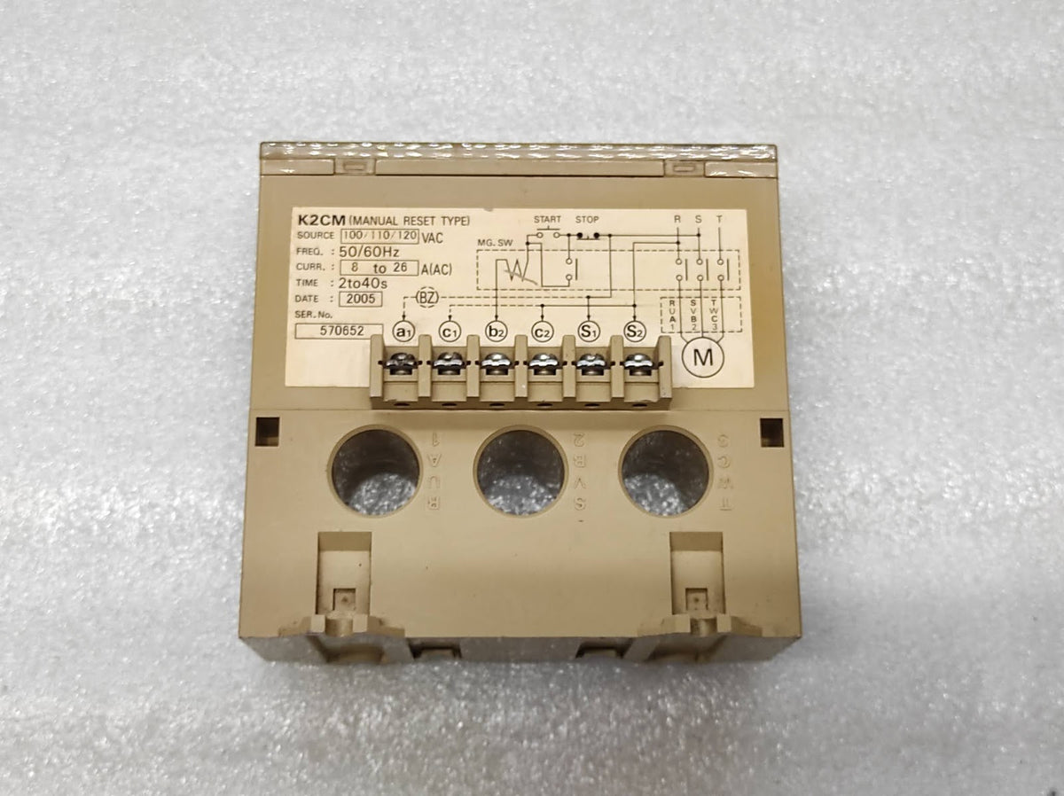 OMRON K2CM-Q1L MOTOR RELAY 100-120VAC