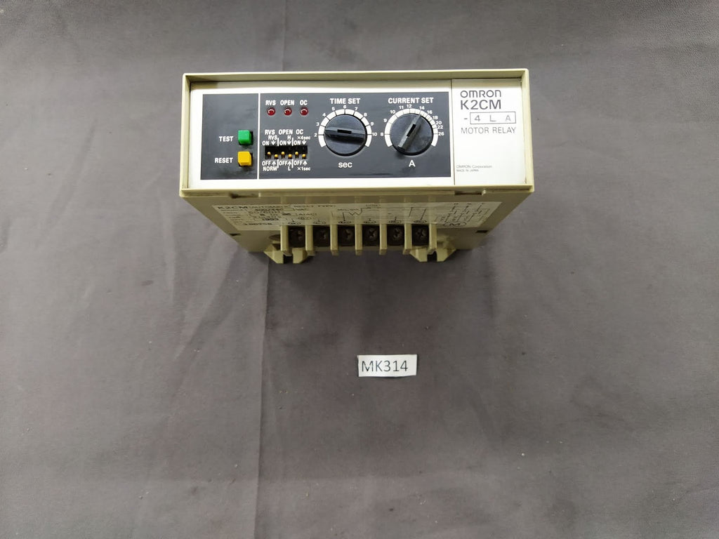 Omron K2CM 4LA Motor Relay 400-440 VAC K2CM4LA