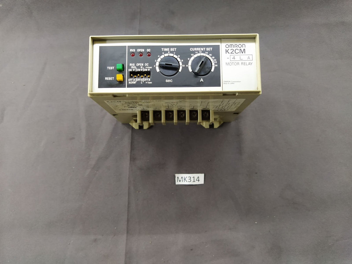 Omron K2CM 4LA Motor Relay 400-440 VAC K2CM4LA