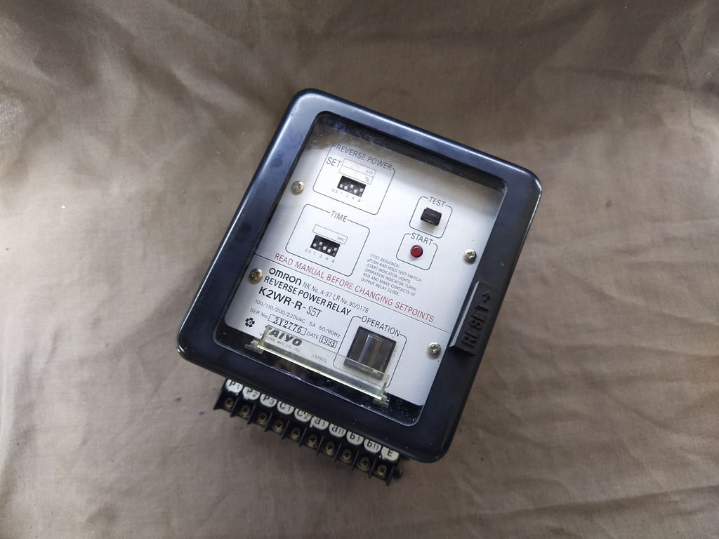 OMRON K2WR-R-S5T REVERSE POWER RELAY