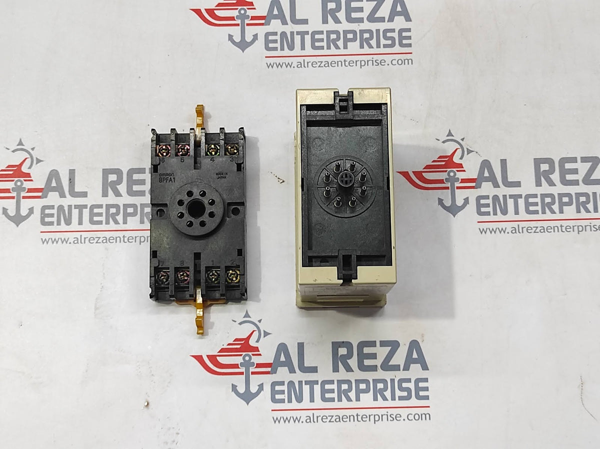 OMRON SAO-R1N ADJUSTABLE CURRENT SENSOR RELAY WITH TIME DELAY 100/110/120V