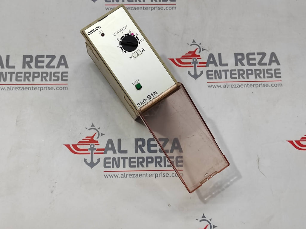 OMRON SAO-S1N CURRENT SENSOR 100-120VAC