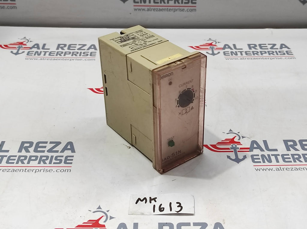 OMRON SAO-S1N CURRENT SENSOR 100-120VAC