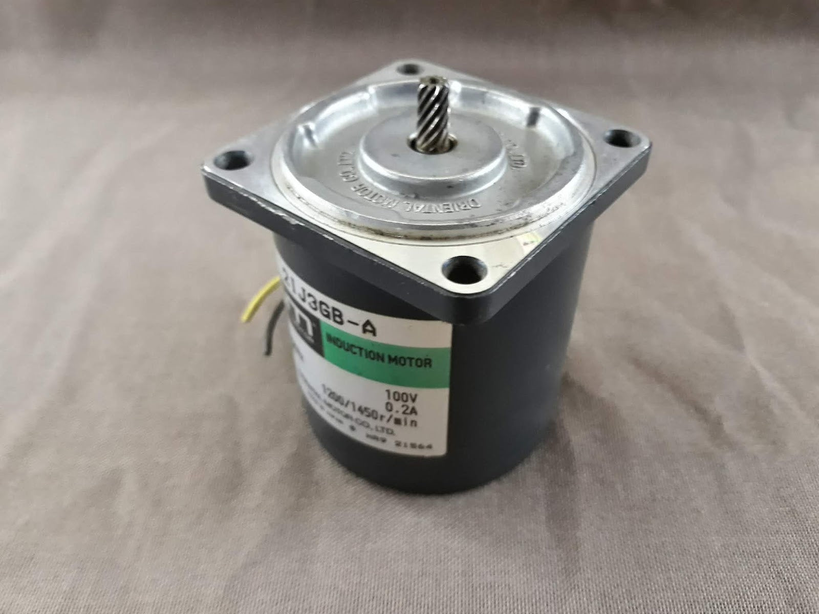 Oriental Motor 2IJ3GB-A Induction Motor 3W