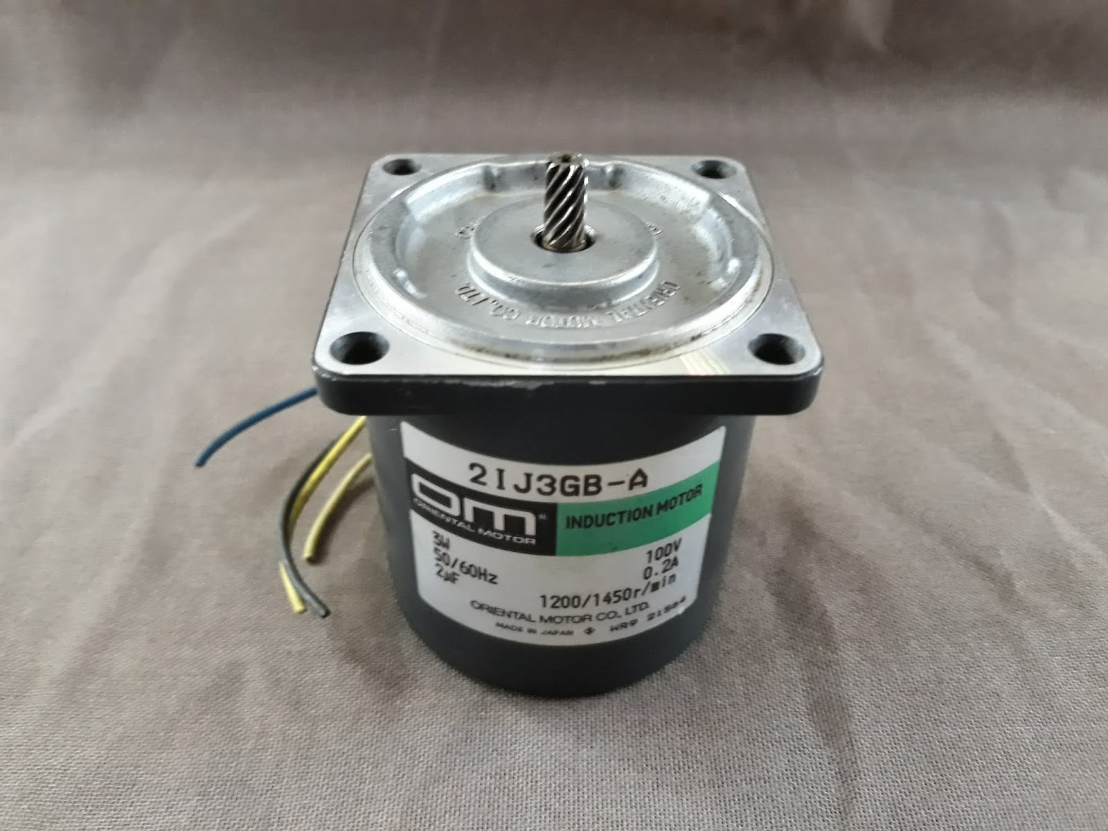 Oriental Motor 2IJ3GB-A Induction Motor 3W
