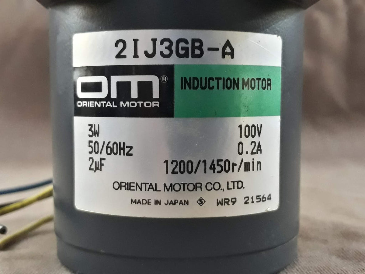 Oriental Motor 2IJ3GB-A Induction Motor 3W