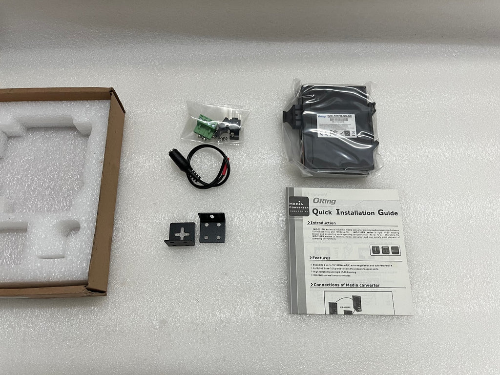 ORING IMC-121FB-SS-SC INDUSTRIAL ETHERNET SWITCH