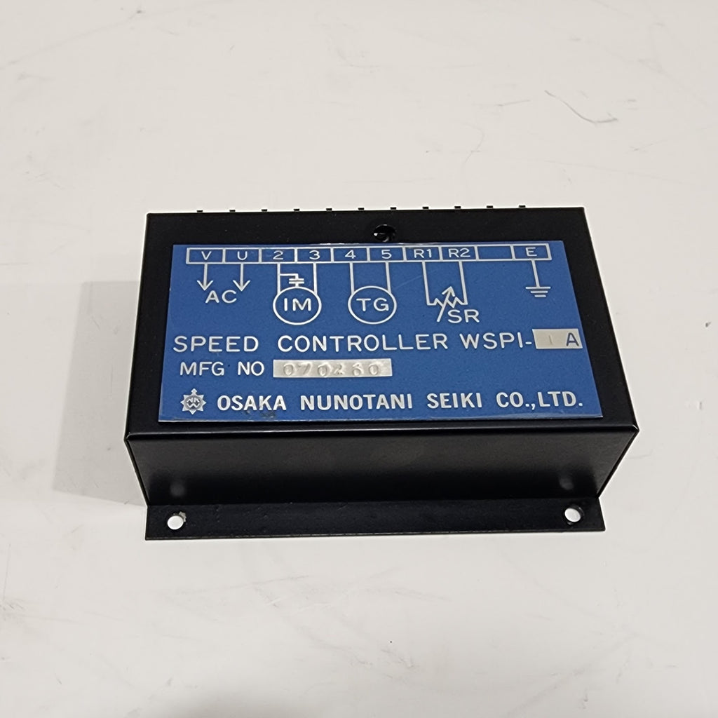 OSAKA NUNOTANI SEIKI WSPI-1A SPEED CONTROLLER