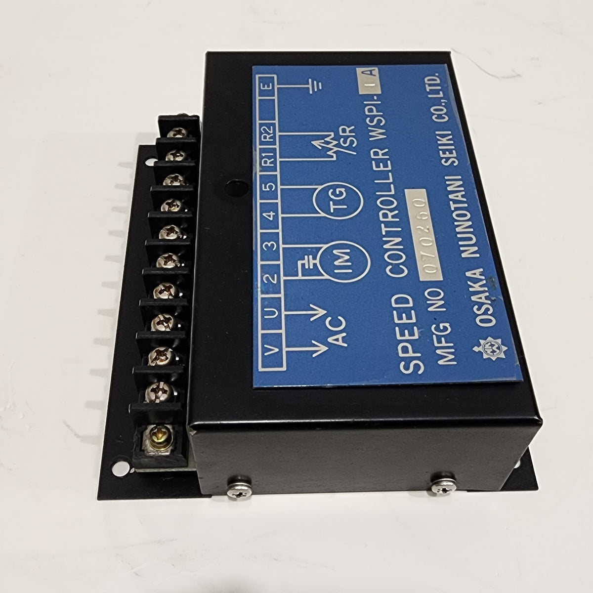 OSAKA NUNOTANI SEIKI WSPI-1A SPEED CONTROLLER