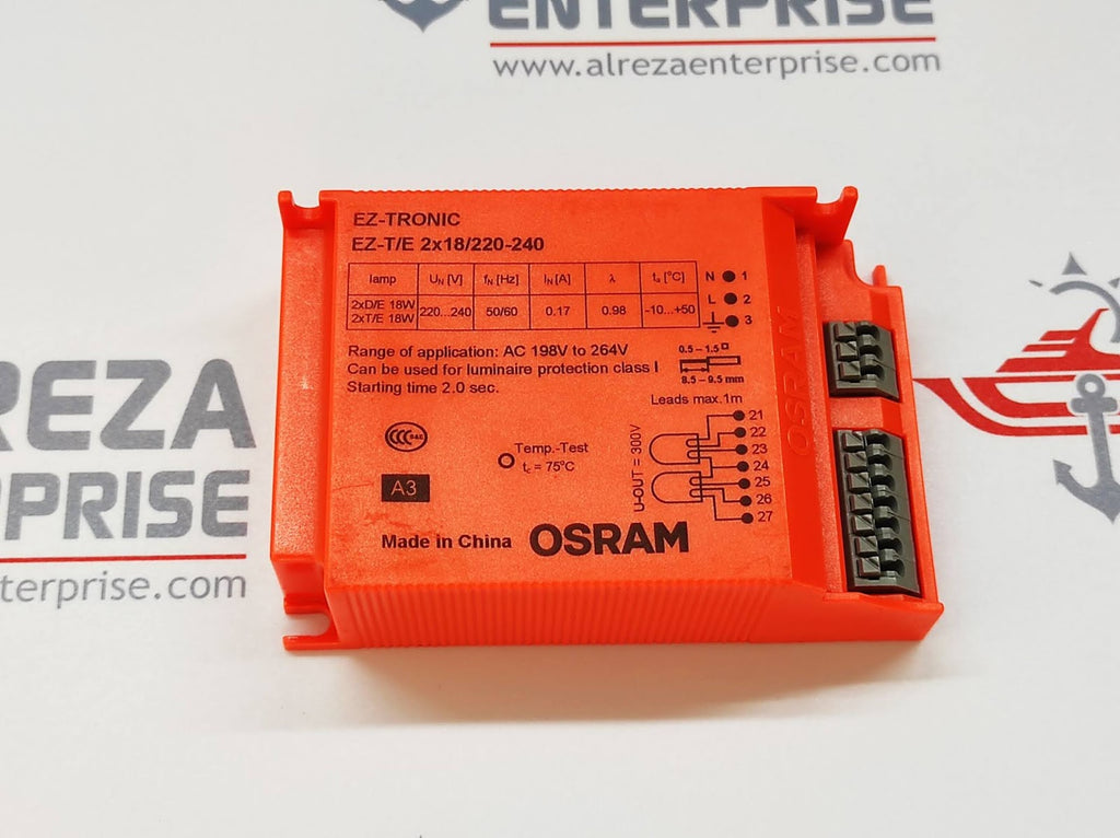 OSRAM EZ-TRONIC EZ-T/E 2x 18/220-240