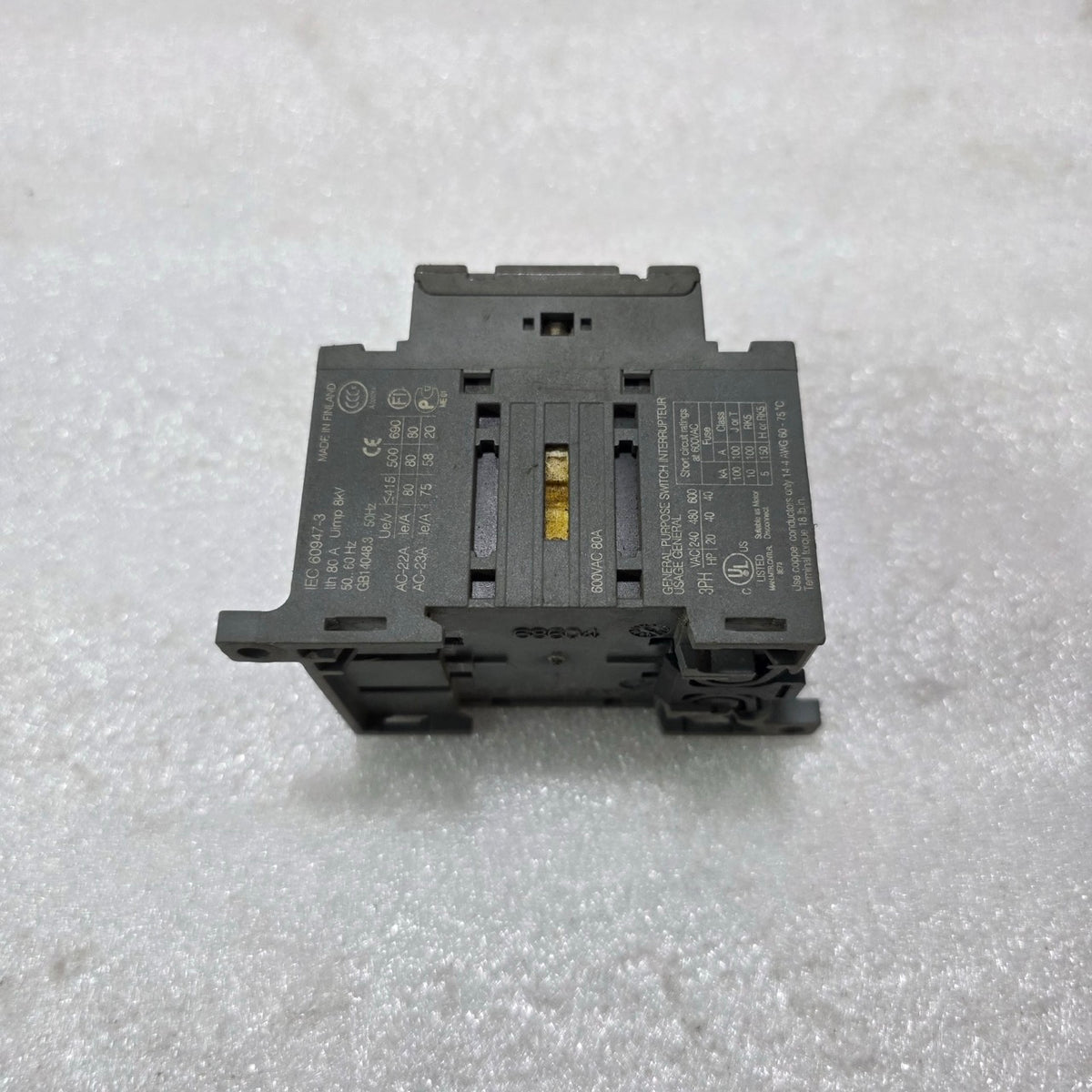 ABB | GENERAL PURPOSE SWITCH / LOAD DISCONNECTOR | OT80F3