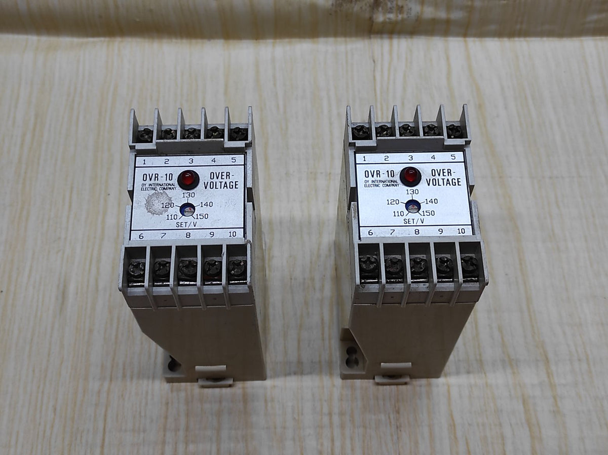 OY INTERNATIONAL ELECTRIC OVR-10 OVER VOLTAGE RELAY