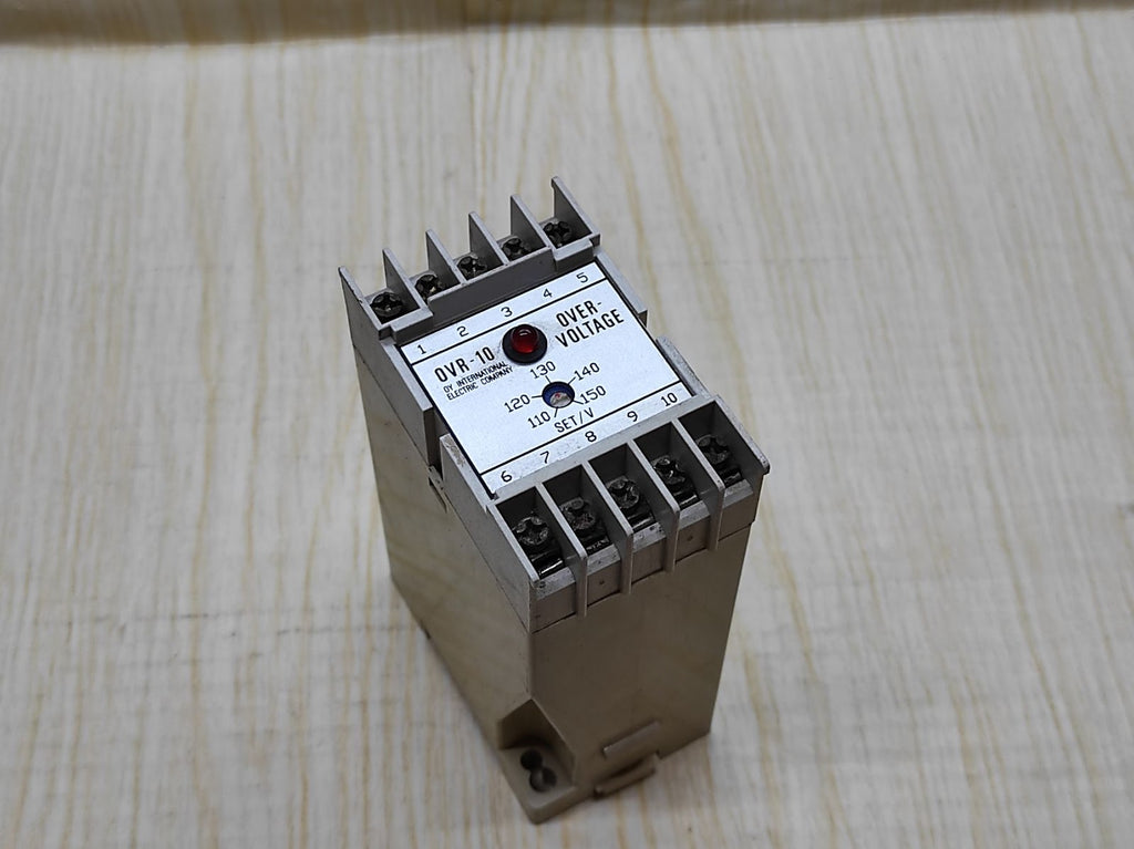 OY INTERNATIONAL ELECTRIC OVR-10 OVER VOLTAGE RELAY