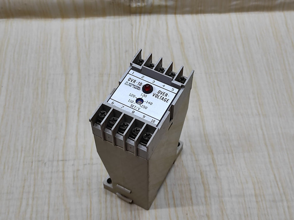 OY INTERNATIONAL ELECTRIC OVR-10 OVER VOLTAGE RELAY