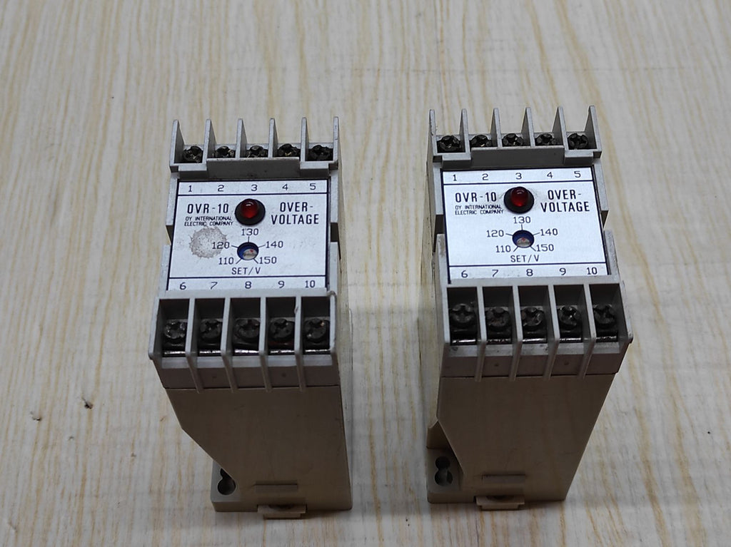 OY INTERNATIONAL ELECTRIC OVR-10 OVER VOLTAGE RELAY