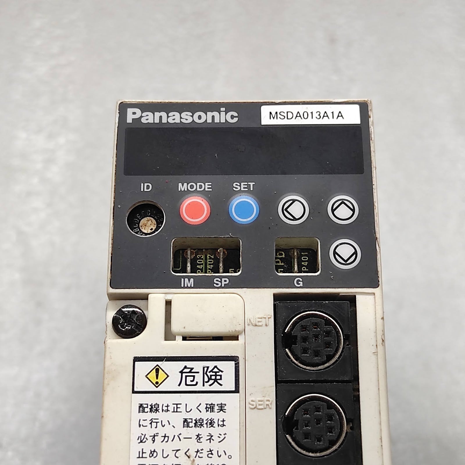 PANASONIC MSDA013A1A AC SERVO DRIVE