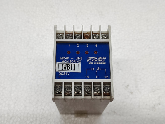 Pan Delta Controls MR4P Line Monitoring Relay