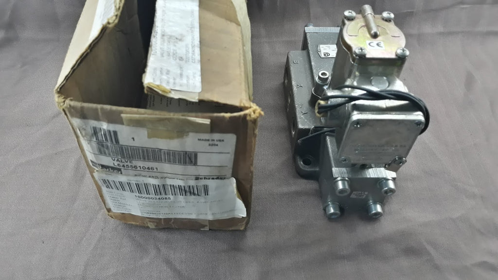 Parker Schrader Bellows L6455610461 Pneumatic Solenoid Valve SK-200/A5 Single