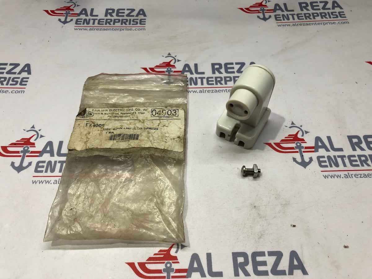 PAULUHN ELECTRIC FX4009 MED BIPIN LMPHLDR SPRING