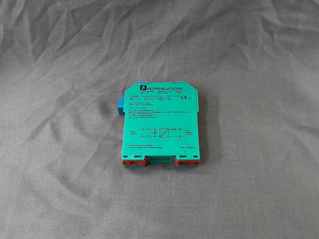 PEPPERL + FUCHS KFD0-CS-EX1.54 REPEATER BARRIER 107496