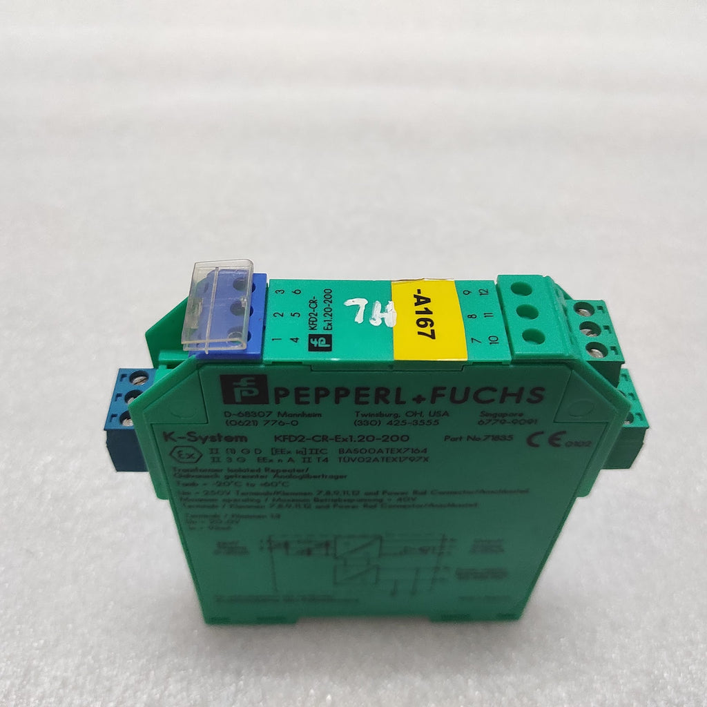 PEPPERL + FUCHS KFD2-CR-EX1.20-200 ISOLATED REPEATER 71835