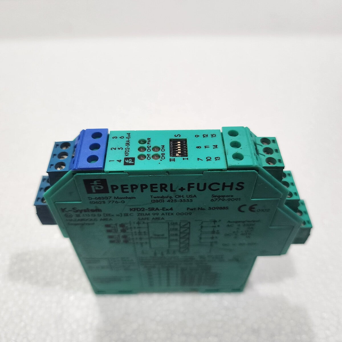 PEPPERL + FUCHS KFD2-SRA-EX4 SWITCH AMPLIFIER 50988S