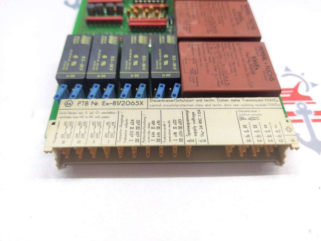 Pepperl + Fuchs EG4-R Switch Amplifier Connection Module 07219S