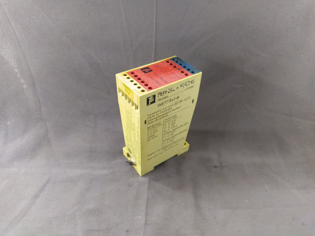 Pepperl + Fuchs WE77/EX1-B Switch Amplifier 07262S 230V AC WE77-EX1-B