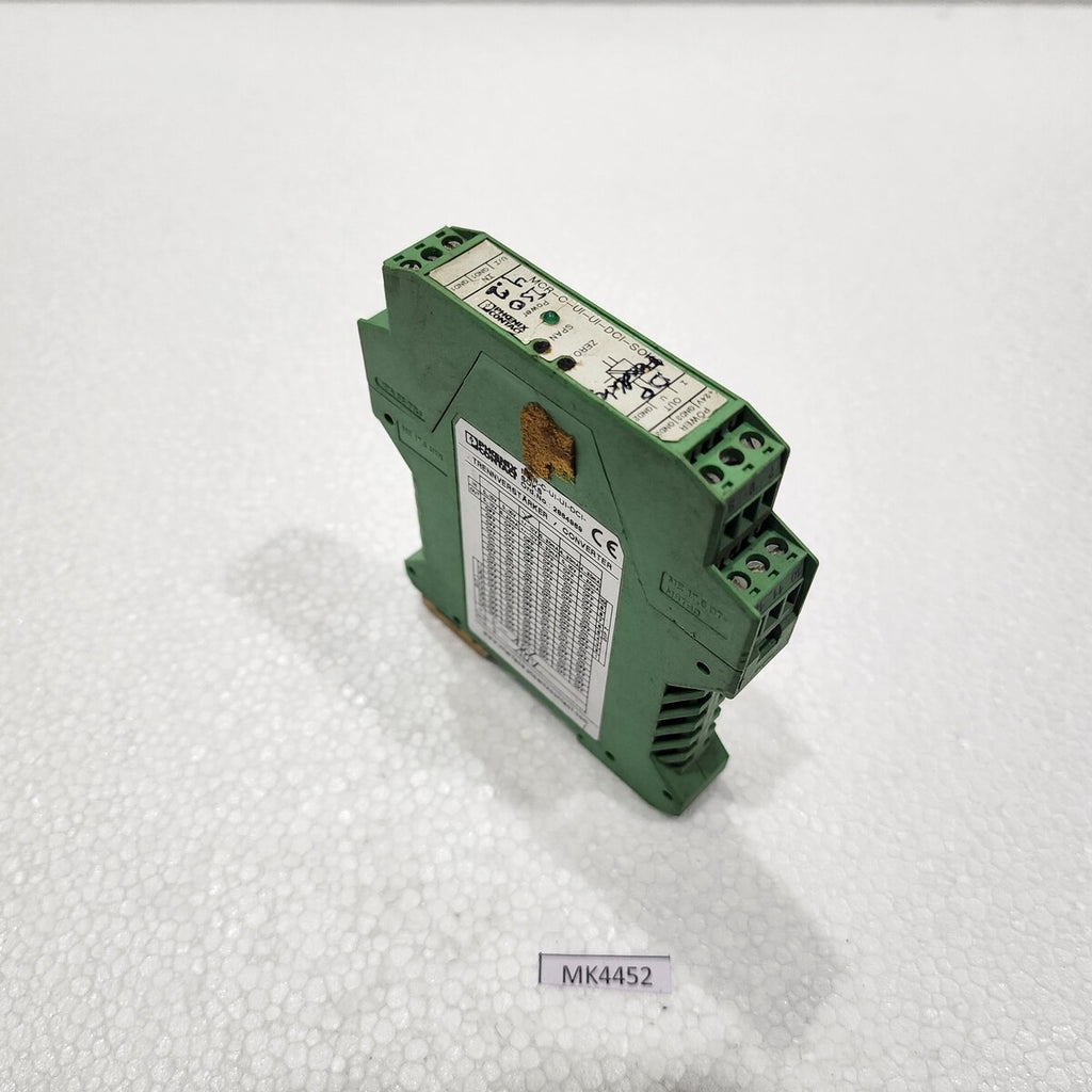 PHOENIX CONTACT MCR-C-UI-UI-DCI-SOKS SIGNAL CONDITIONER 2864969